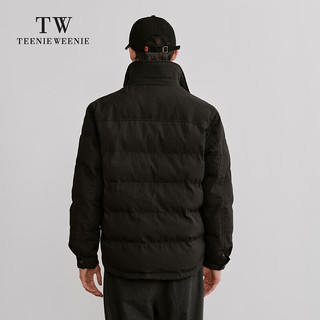 Teenie Weenie Men小熊男装衬衫领棉服男2024冬季新款休闲轻薄美式外套