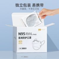 PTKT 医用N95灭菌级防护口罩一次性医护夏季清爽透气口罩
