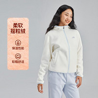 SKECHERS 斯凯奇 女款连帽摇粒绒抓绒衣 P423W070-0074