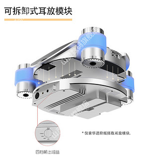 山灵CD-T35电子管CD播放器立体声全平衡cd一体机唱片家庭发烧级 CD-T35星眸银