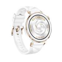 移动端、京东百亿补贴：华为 WATCH GT 5 Pro 智能手表 42mm 冰川白 氟橡胶表带