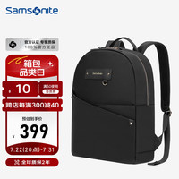 新秀丽(Samsonite)背包双肩包女14英寸商务电脑包休闲旅行旅游书包轻便