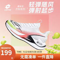 乐途（LOTTO）专业跑步鞋男2024夏季轻弹缓震透气运动鞋户外休闲鞋款 白色（女） 36