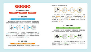 大语文学霸手册 识字大王 活学活用彩图注音版幼小衔接阶段书 小中低年级暑期课外阅读书籍