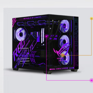 移动端、京东百亿补贴：ASUS 华硕 全家桶 i7 13700KF/RTX4060Ti显卡直播电竞游戏台式组装电脑主机整机组装机 12700KF+RTX4060Ti丨配置二