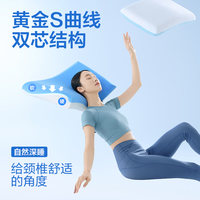 网易严选六大科技5秒回弹奢享睡眠AB双面超大枕面宿舍记忆枕舒梦枕 【高端款】AB面舒梦枕 1只装(赠枕套1个)
