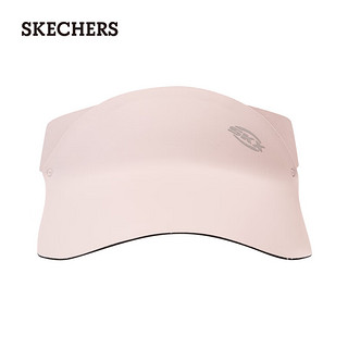 斯凯奇（Skechers）儿童遮阳帽2024夏季男女休闲宽檐调节扣帽子P224K083 淡粉/00VF 均码