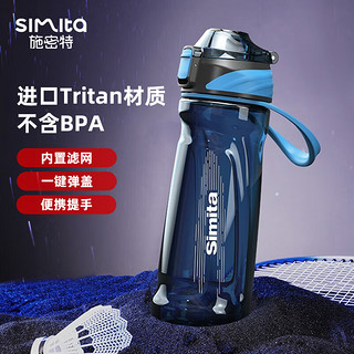 Simita 施密特 随风系列 SE-065-02A 塑料杯 650ml 迈阿密蓝