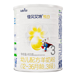Kabrita 佳贝艾特 新国标】自营进口佳贝艾特羊奶粉悦白3段400g*8罐专利OPO好吸收