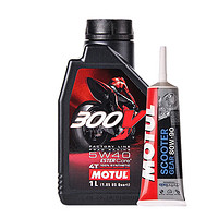 MOTUL 摩特 300V 7100全合成 原装进口 汽车发动机润滑油汽机油 300V 5W-40 1L+ GL-5 80W90