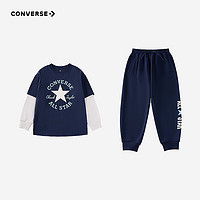 PLUS会员、今日必买：CONVERSE 匡威 儿童长袖纯棉套装