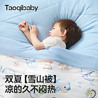 taoqibaby 淘气宝贝 儿童夏凉被婴儿蚕丝被子午睡盖被幼儿园专用宝宝空调被