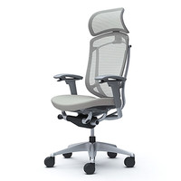 okamura 冈村 Contessa ll 人体工学电脑椅 哑光灰框灰色 异硬度海绵款 标配版