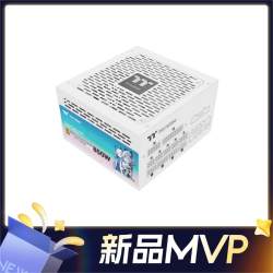 Thermaltake 曜越 GF1 限定版 ATX3.0金牌全模组电源 额定850W 白色