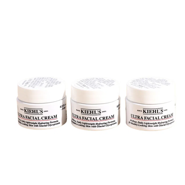 淘金币可用：科颜氏 高保湿面霜14ml*3瓶