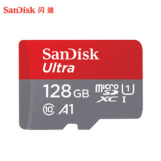 SanDisk 闪迪 128GB TF（MicroSD）至尊高速移动版存储卡 读速140MB/s 手机平板游戏机内存卡