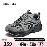 SKECHERS 斯凯奇 男女运动鞋老爹鞋轻质吸震舒适熊猫鞋118326