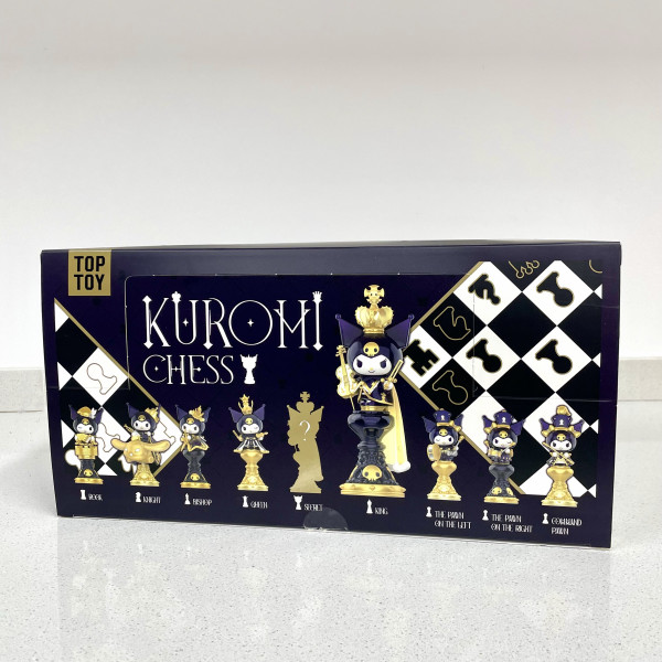 华丽浮雕,超大尺寸,TOP TOY 酷洛米国际象棋系列盲盒开箱分享