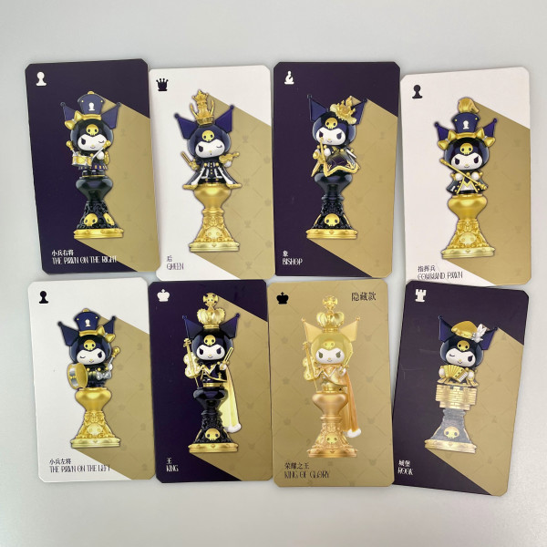华丽浮雕,超大尺寸,TOP TOY 酷洛米国际象棋系列盲盒开箱分享