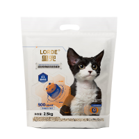 LORDE 里兜 猫砂豆腐膨润土混合猫沙 秸秆小黑核混合猫砂2.5kg 6袋