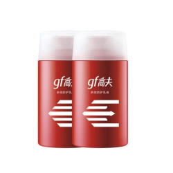 高夫 男士乳液 多效防御乳液补水保湿强韧肌肤生日礼物 125ml*2