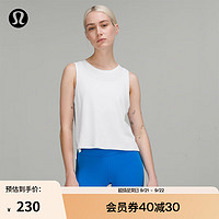 lululemon丨Train to Be 女士运动背心 LW1CXAS 白/白 4