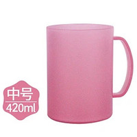 CHAHUA 茶花 漱口杯带把 420ML 颜色随机　　