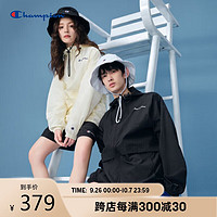 Champion 冠军外套男24春夏美式夹克 白色 XS