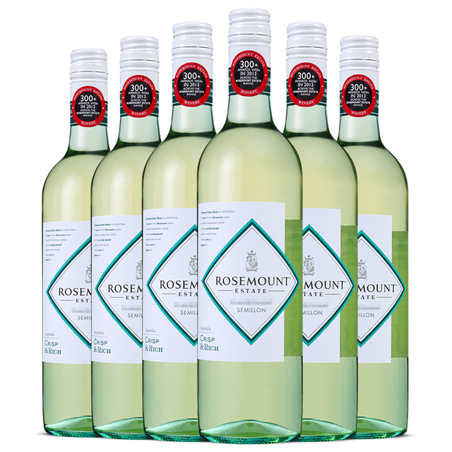 ROSEMOUNT 若诗庄园 钻石标 干白葡萄酒 750ml*6瓶 整箱装
