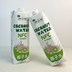 椰小帽 100%椰子水 1L*2瓶