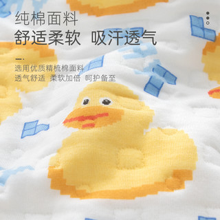 婴蓓依新生婴儿秋冬保暖连体衣服0一6月满月宝宝夹棉加厚哈衣爬服