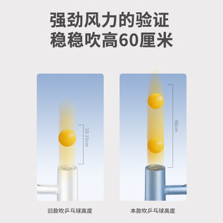 康夫电吹风机家用负离子护发大风力速干大功率宿舍用折叠风筒