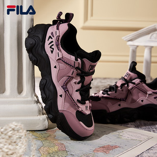 FILA 斐乐女鞋老爹鞋运动鞋2024秋季鞋子猫爪鞋5代休闲鞋