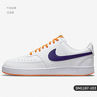 NIKE 耐克 官方正品Court Vision男子运动轻便透气板鞋DM1187-100