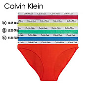 卡尔文·克莱恩 Calvin Klein CK女士三角内裤 5条装 送女友礼物 000QD3586E BNG彩色 M