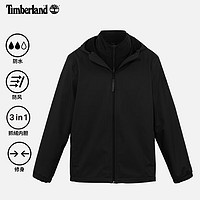 Timberland 官方男款冲锋衣三合一24秋冬防水防风抓绒修身