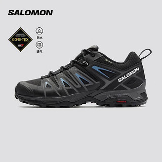 salomon 萨洛蒙 男款 户外运动防水透气舒适减震徒步鞋 X ULTRA PIONEER GTX 黑色 471701 UK7.5(41 1/3)