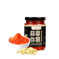 山里人 0脂肪蒜蓉辣椒酱 230g*1瓶