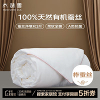 太湖雪 绸韵 100%野生蚕丝春秋被  2.2*2.4m 约5斤