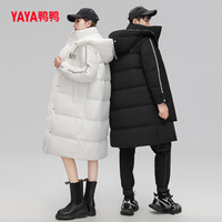 YAYA鸭鸭羽绒服长款2024年时尚韩版加厚时尚保暖外套