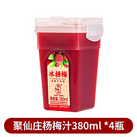 JUICE TOWN 聚仙庄 杨梅汁 380ml*4瓶