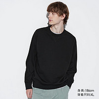 UNIQLO 优衣库 男装女装卫衣长袖圆领休闲运动衫T恤465199 460322