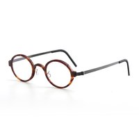 LINDBERG 林德伯格 1011男款圆形钛金属眼镜架