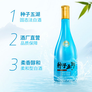 金种子 五湖 42度 浓香型白酒 500ml*1