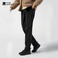 牧高笛 MOBI GARDEN户外软壳裤男女款秋冬季防风防泼水休闲裤保暖耐磨加绒长裤