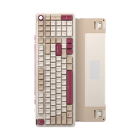 艾卢比 ilovbee B98 101键+金属旋钮 三模机械键盘 蜂焰 剑兰轴 RGB