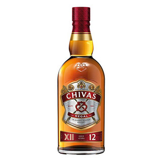 CHIVAS 芝华士 Regal）名企严选 原瓶进口洋酒 芝华士12年1000mL1瓶