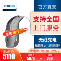 【全国上门服务】飞利浦（PHILIPS）助听器HearLink系列TR蓝牙充电款耳聋耳背老年人年轻人 【就近门店提货】MNR T R 2010+大礼包