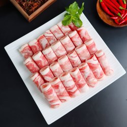 大庄园 新西兰羔羊肉片卷 1kg 简装