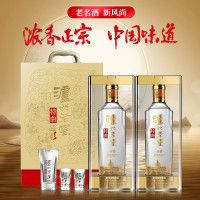 泸州老窖 特曲精彩时刻礼盒 52%vol 浓香型 500ml*2瓶